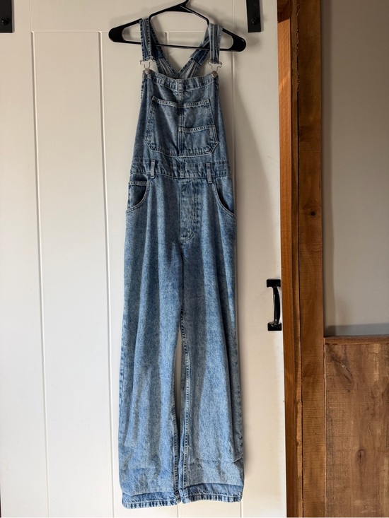 Free People Pants - Free People Light Wash Denim Overalls - Women